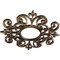 Ekena Millwork Dijon Architectural Grade PVC Pierced Ceiling Medallion, Antiqued Bronze, 16"OD x 5 1/4"ID x 1/2"P CMPP16DIABZ - alternate 3